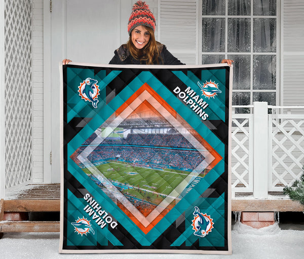 Miami best sale dolphins quilt