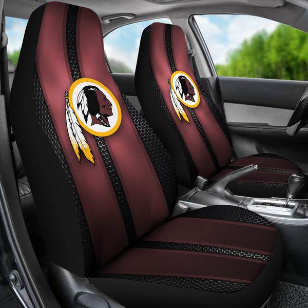 Incredible Line Pattern Washington Redskins Logo Car Seat Covers Best