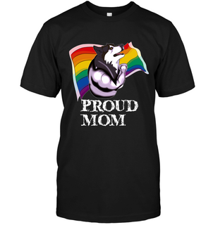 Proud Mom Husky T Shirts