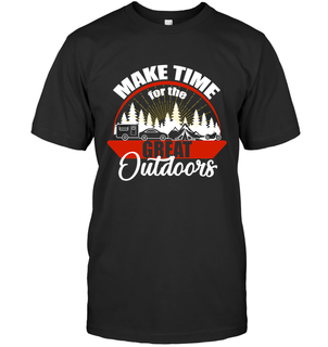 Make Time For The Great Outdoors Camping T Shirt
