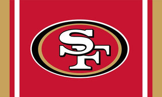 Big San Francisco 49ers Logo Flags  90x150 cm