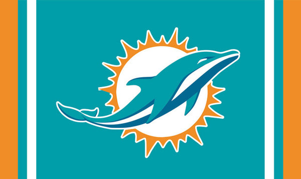 Big Miami Dolphins Rams Team Logo Flags 90x150 cm – Best Funny Store