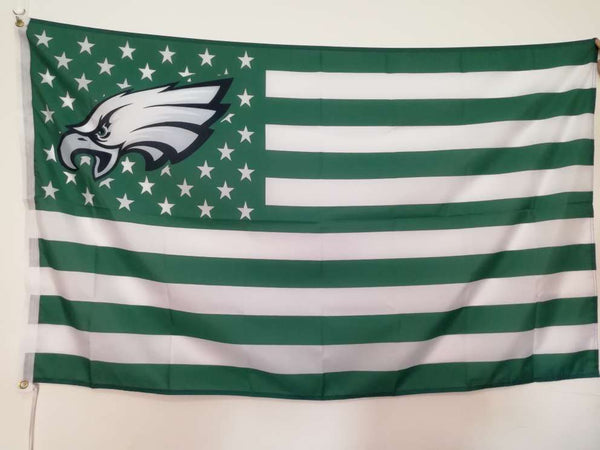 Big Philadelphia Eagles Flag Star and Stripes Line – Best Funny Store