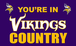 Big Minnesota Vikings Team Flags  90x150cm