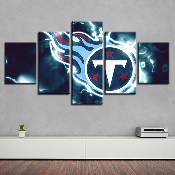 Canvas Home Decor 5 Pcs Washington Redskins Spray Painting Prints Wall –  Best Funny Store