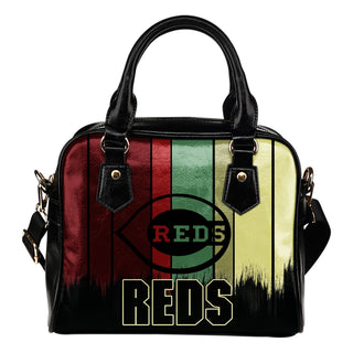 Vintage Silhouette Cincinnati Reds Purse Shoulder Handbag