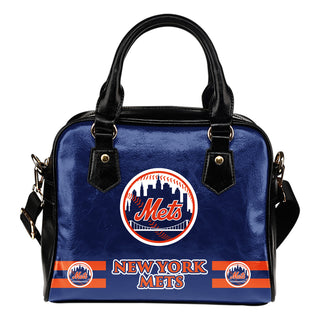 New York Mets For Life Shoulder Handbags