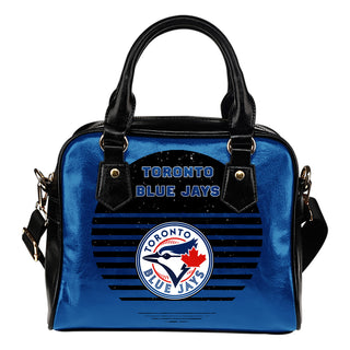 Back Fashion Round Charming Toronto Blue Jays Shoulder Handbags