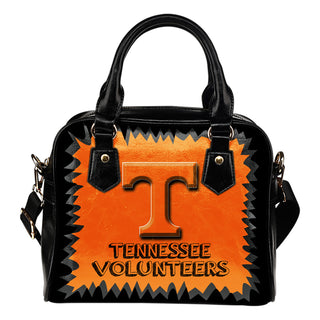 Jagged Saws Mouth Creepy Tennessee Volunteers Shoulder Handbags