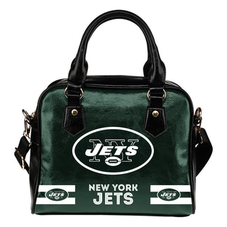 New York Jets For Life Shoulder Handbags