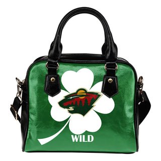 Minnesota Wild Blowing Amazing Stuff Shoulder Handbags