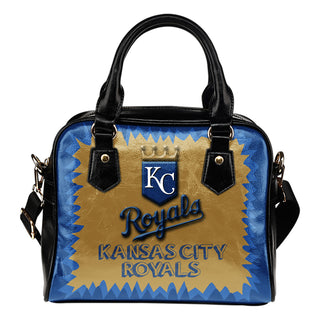 Jagged Saws Mouth Creepy Kansas City Royals Shoulder Handbags