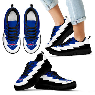 Jagged Saws Creative Draw Buffalo Bills Sneakers