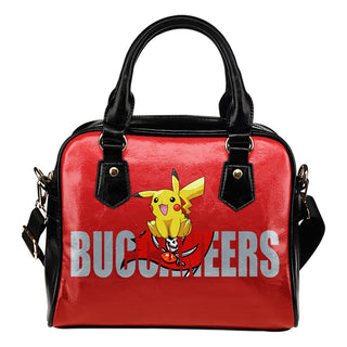 Pokemon Sit On Text Tampa Bay Buccaneers Shoulder Handbags