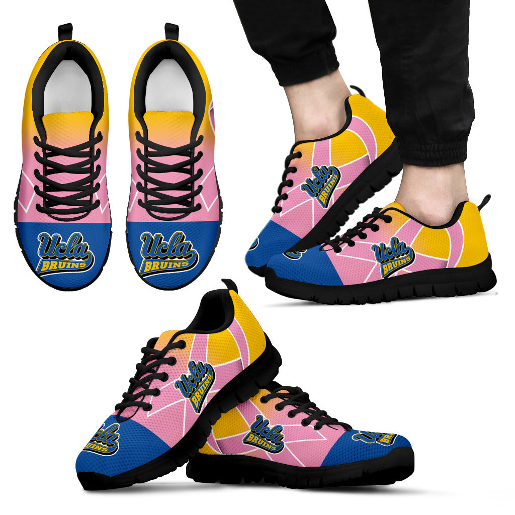 UCLA Bruins Cancer Pink Ribbon Sneakers