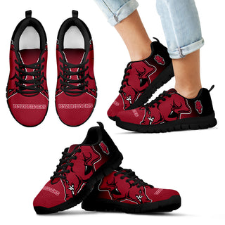 Special Unofficial Arkansas Razorbacks Sneakers