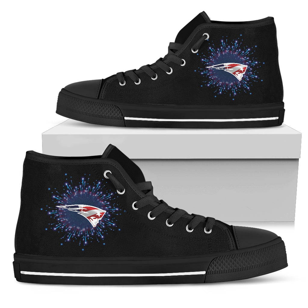 Fireworks New England Patriots High Top Shoes