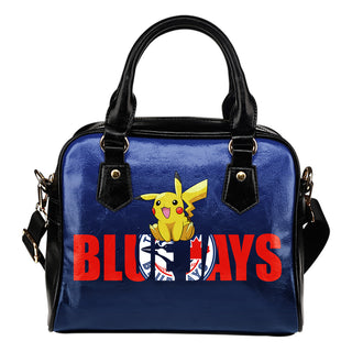 Pokemon Sit On Text Toronto Blue Jays Shoulder Handbags