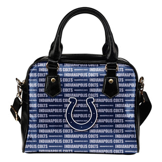 Nice Little Logo Indianapolis Colts Shoulder Handbags