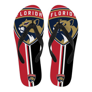 Florida Panthers Fan Gift Two Main Colors Flip Flops