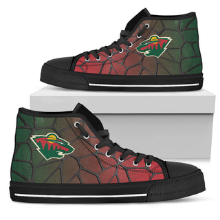 Colors Air Cushion Minnesota Wild Gradient High Top Shoes