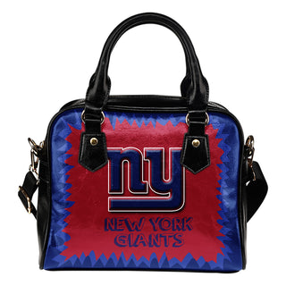Jagged Saws Mouth Creepy New York Giants Shoulder Handbags