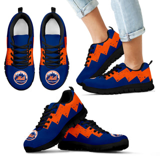 Dragon Flying Fancy New York Mets Logo Sneakers