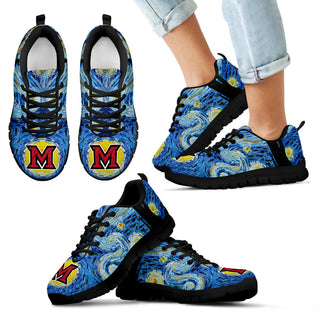 Sky Style Art Nigh Exciting Miami RedHawks Sneakers