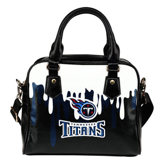 Color Leak Down Colorful Tennessee Titans Shoulder Handbags