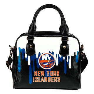 Color Leak Down Colorful New York Islanders Shoulder Handbags