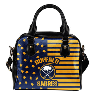 Twinkle Star With Line Buffalo Sabres Shoulder Handbags