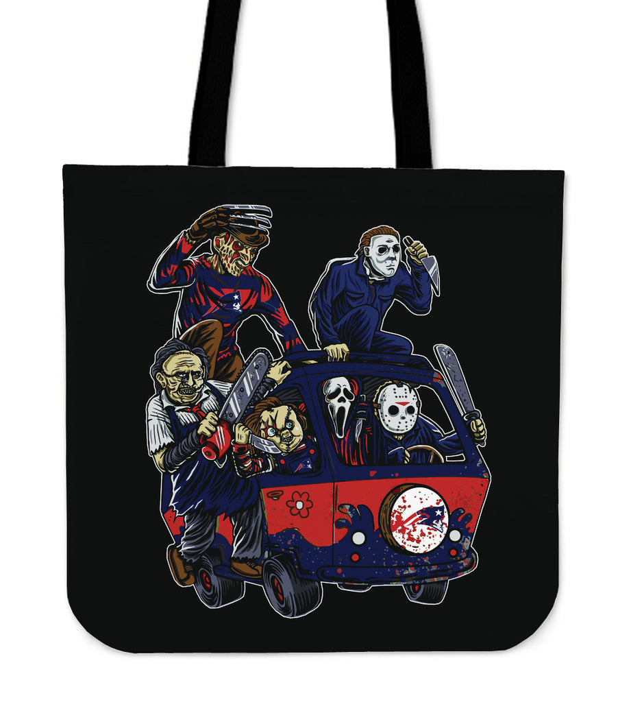 New England Patriots The Massacre Machine Tote Bag - Best Funny Store