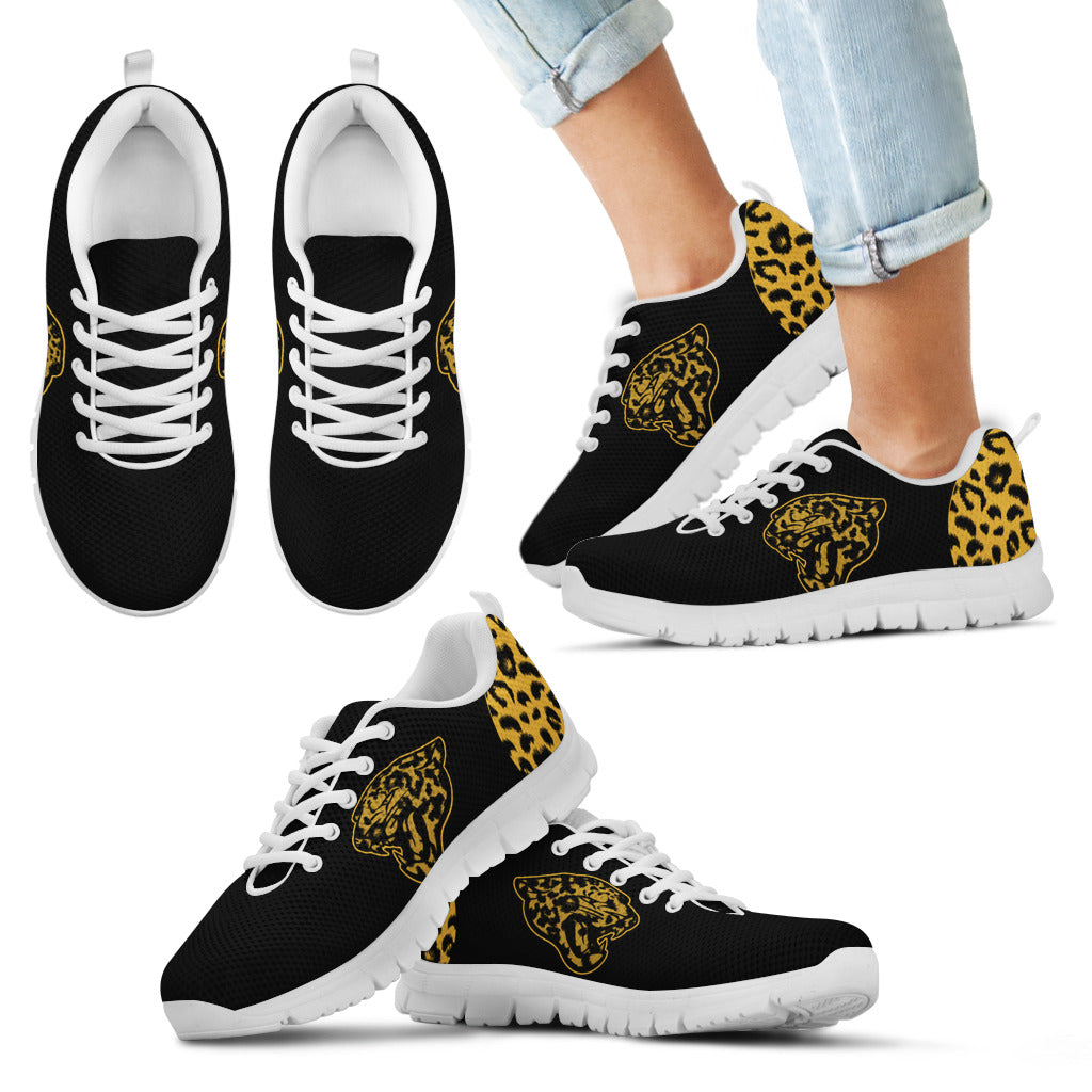 Cheetah Pattern Fabulous Jacksonville Jaguars Sneakers