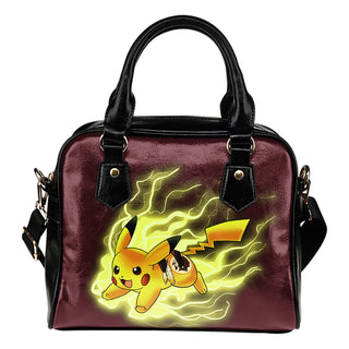 Pikachu Angry Moment Washington Redskins Shoulder Handbags