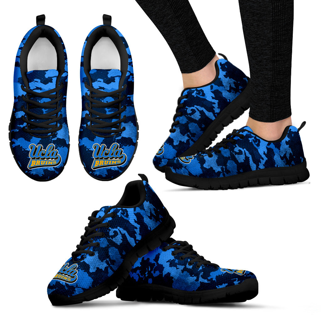 Arches Top Fabulous Camouflage Background UCLA Bruins Sneakers