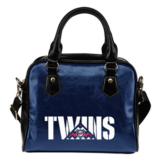 Minnesota Twins Mass Triangle Shoulder Handbags
