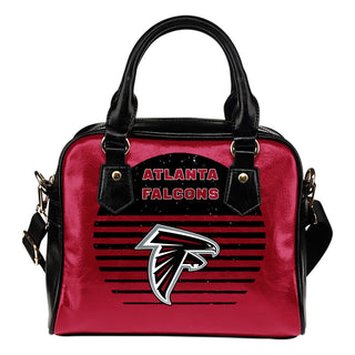 Back Fashion Round Charming Atlanta Falcons Shoulder Handbags