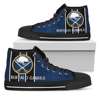 Steaky Trending Fashion Sporty Buffalo Sabres High Top Shoes