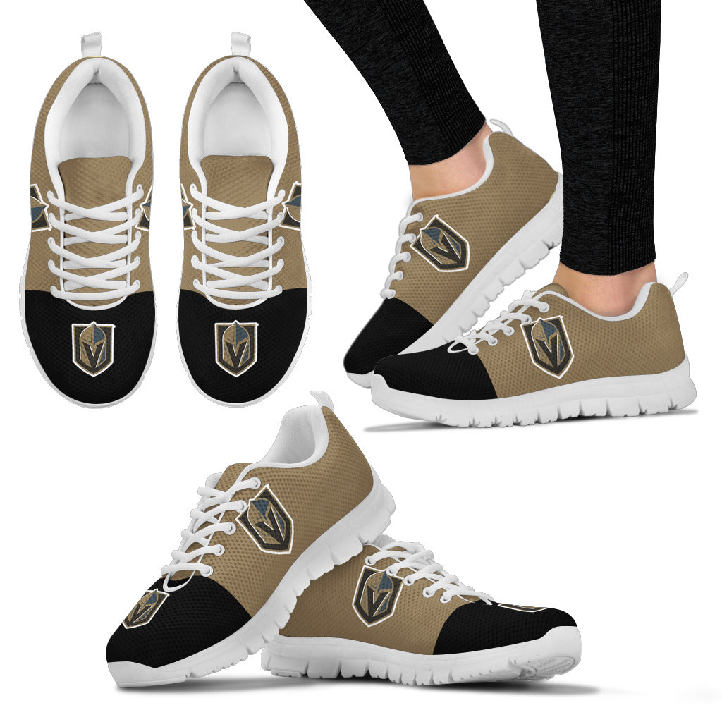 Two Colors Aparted Vegas Golden Knights Sneakers