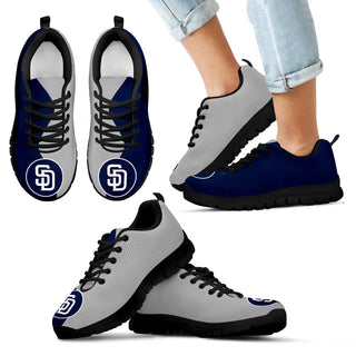 Two Colors Trending Lovely San Diego Padres Sneakers