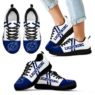 Line Stripe Logo Bottom Tampa Bay Lightning Sneakers