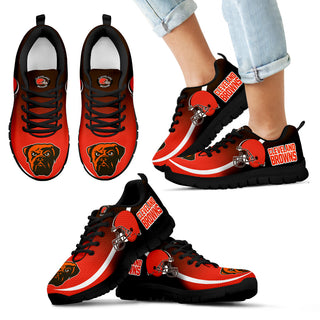 Mystery Straight Line Up Cleveland Browns Sneakers