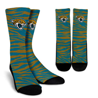 Camo Background Good Superior Charming Jacksonville Jaguars Socks