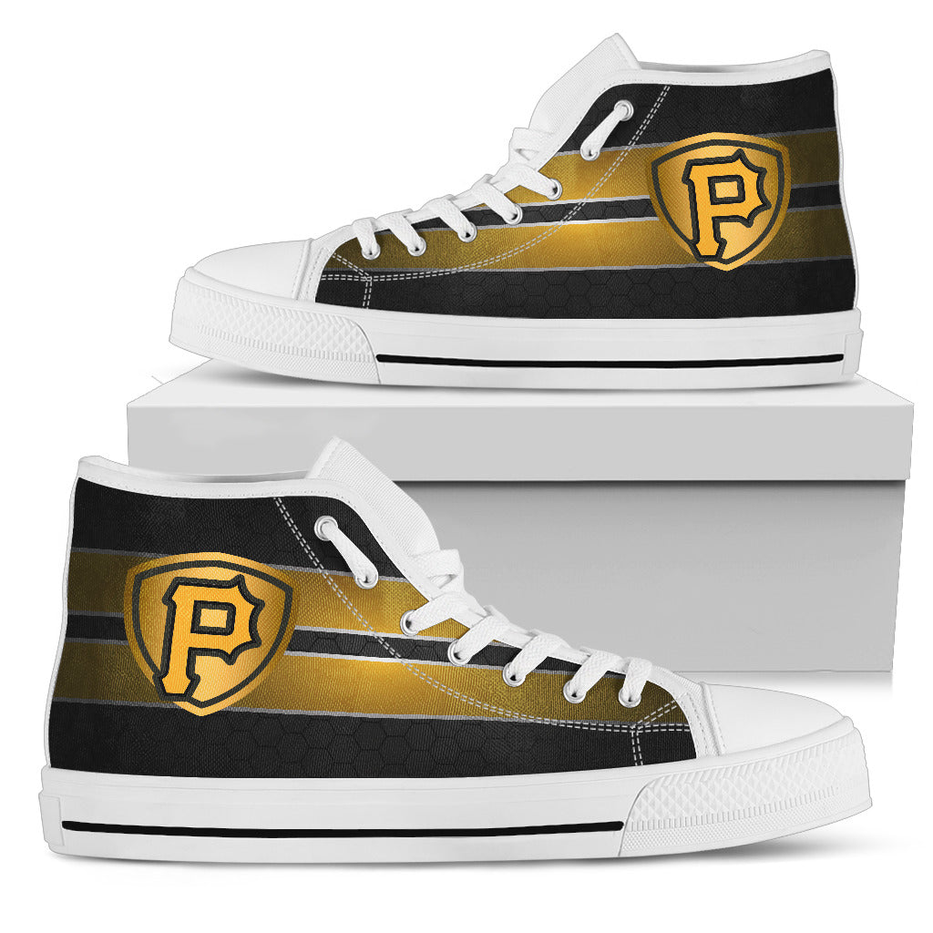 The Shield Pittsburgh Pirates High Top Shoes