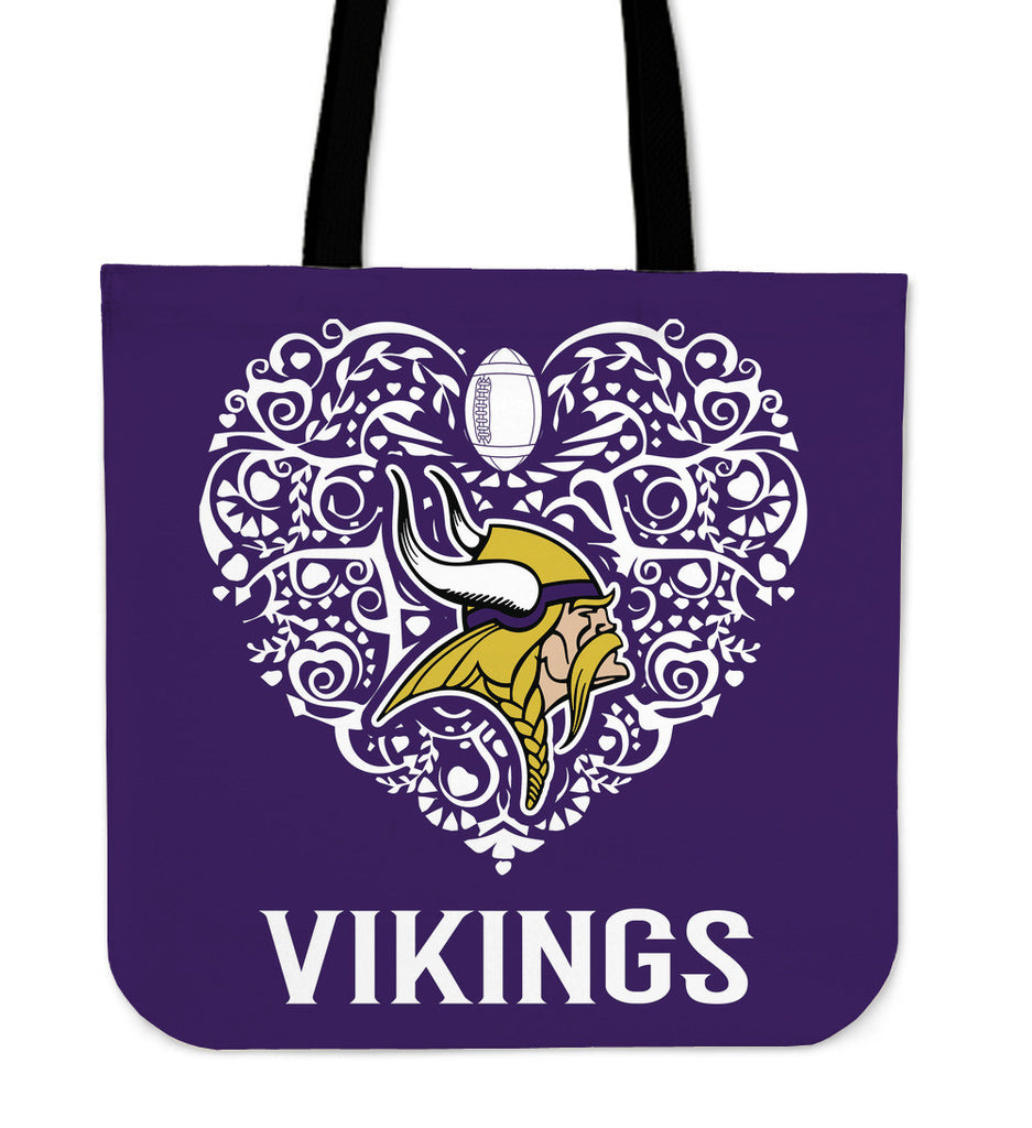 RH Minnesota Vikings Tote Bag For Women - Best Funny Store