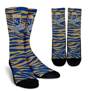 Camo Background Good Superior Charming Kansas City Royals Socks