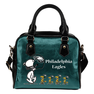 Lovely Animal Team Philadelphia Eagles Shoulder Handbag