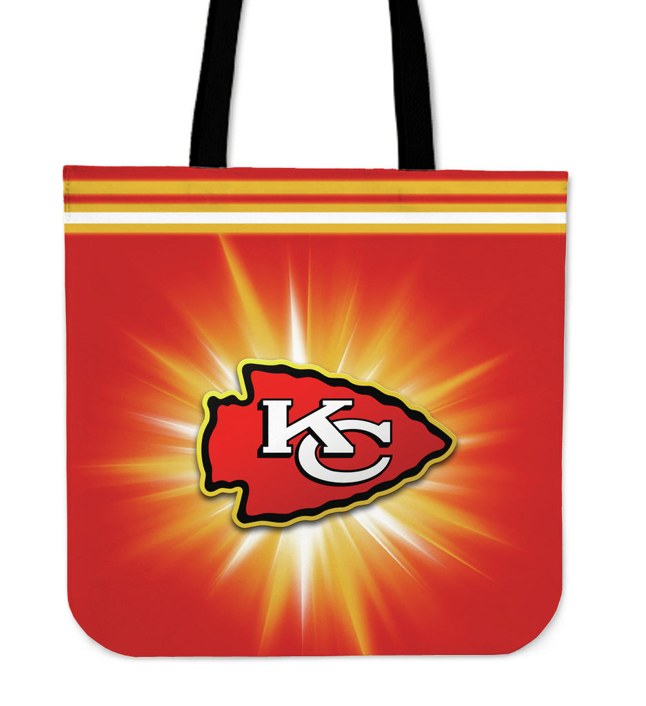 Kansas City Chiefs Flashlight Tote Bags - Best Funny Store