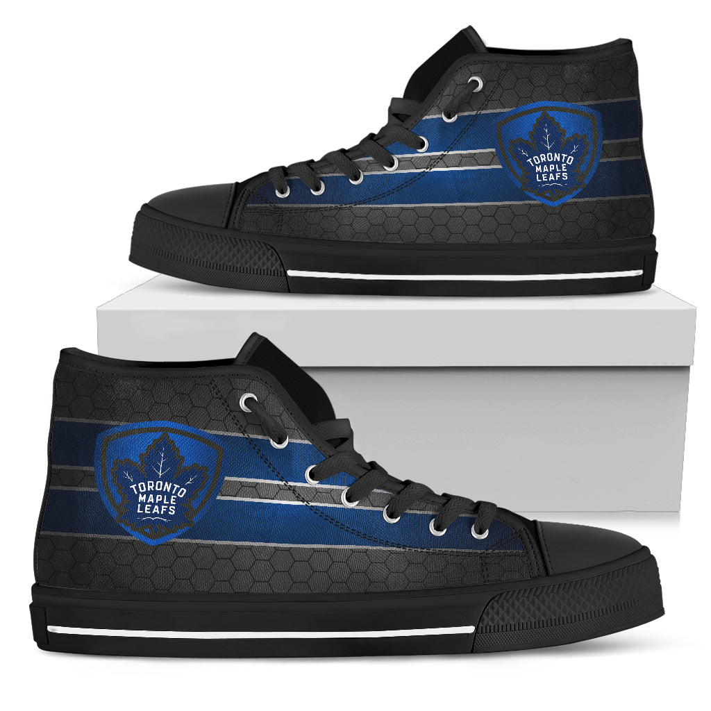 The Shield Toronto Maple Leafs High Top Shoes