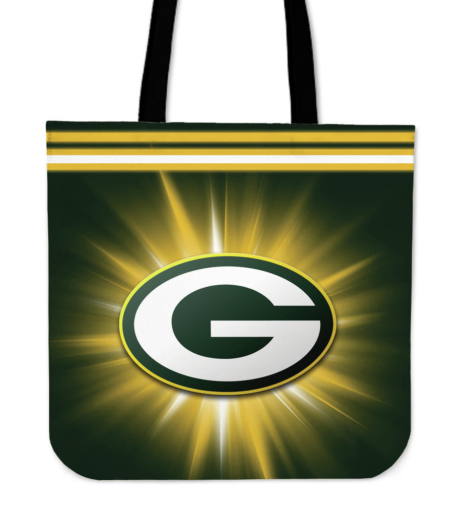 Green Bay Packers Flashlight Tote Bags - Best Funny Store